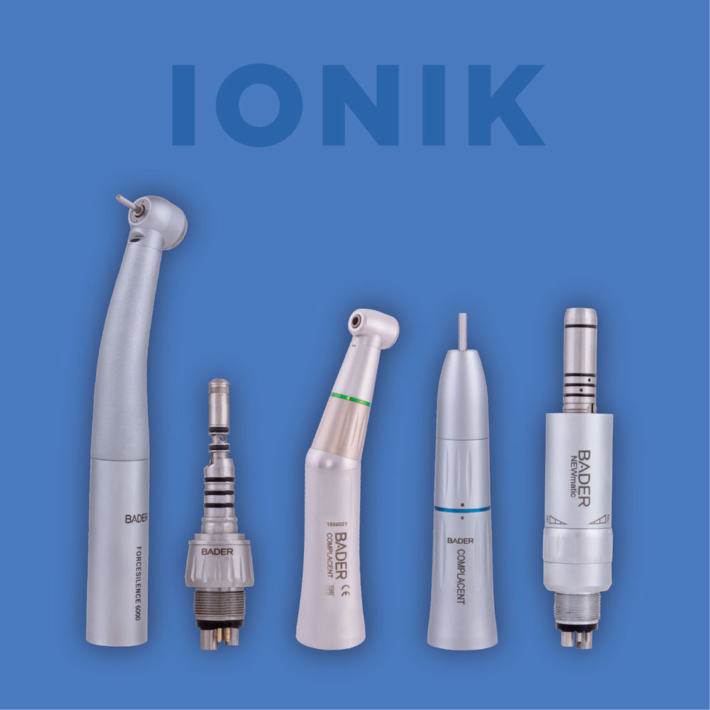 Kit de instrumental rotatorio para estudiantes de odontología Ionik